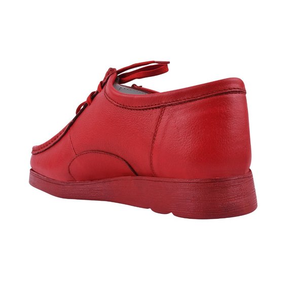 Humara Joe Men's Red LEATHER CHUKKA CASUALS - Picture 3 of 7